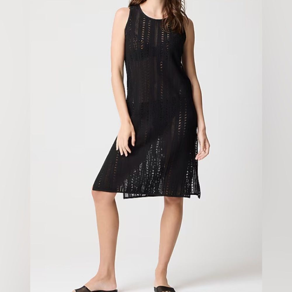 J.Crew Crochet midi beach dress NWT Size M